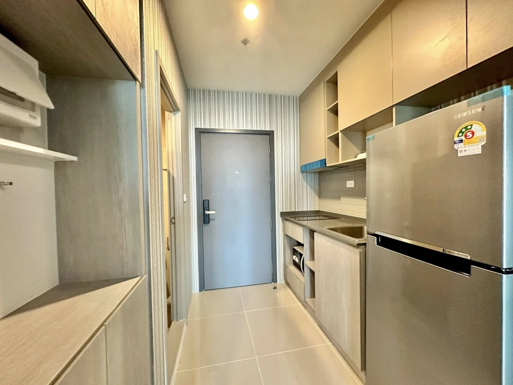 For rent: Ideo Ramkhamhaeng Lamsalee Station, high floor, ready to move in, fully furnished, hurry and reserve now!!