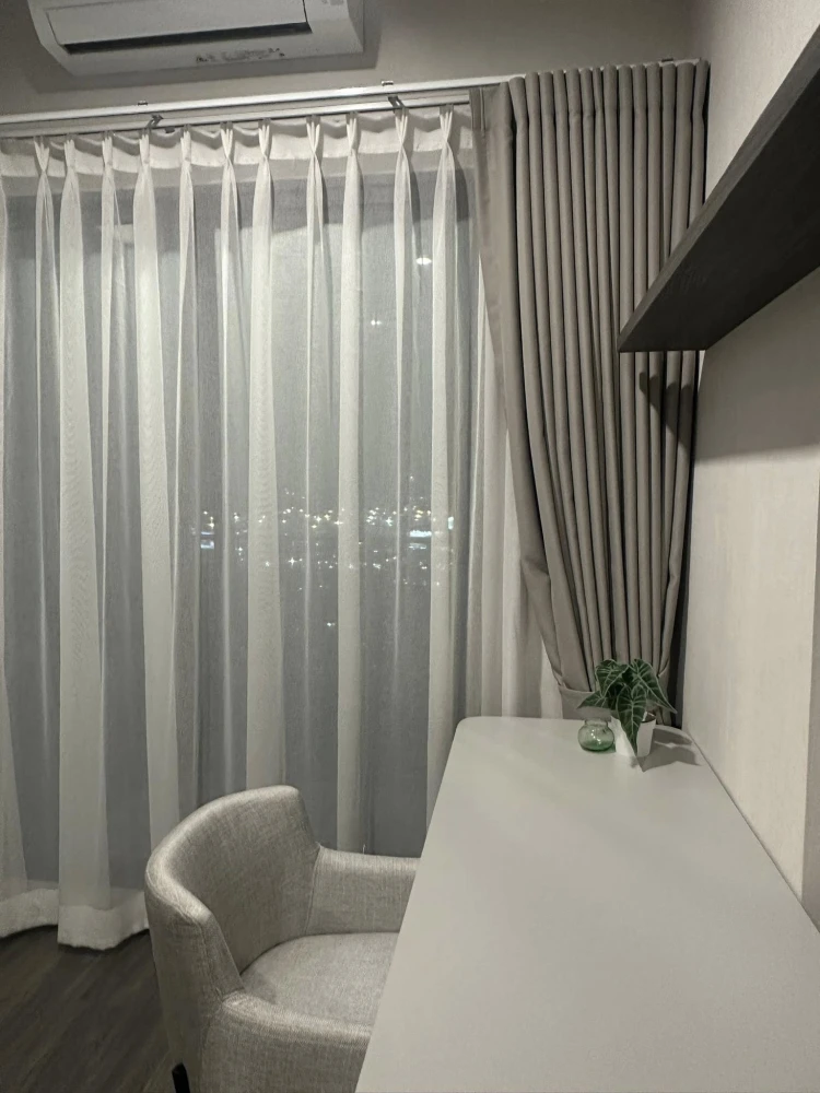 For rent: Ideo Sukhumvit - Rama 4, very high floor unit, 35 sq.m., well-divided spaces. Book now!
