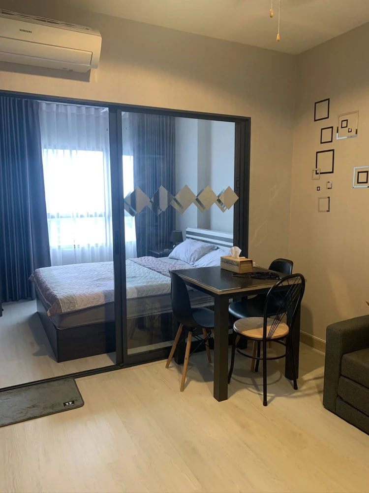 For rent: Ideo Sukhumvit 115, swimming pool view, fully furnished, complete with electrical appliances. Reserve now, get it first.
