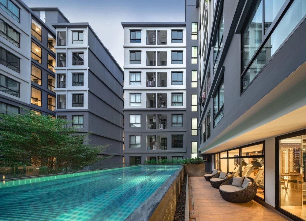 ให้เช่า!! ไฮ ซีคอน สเตชั่น คอนโด ชั้น 4 ตึก A ห้องสวย เฟอร์นิเจอร์ครบ พร้อมเข้าอยู่ ห้ามพลาด!!
