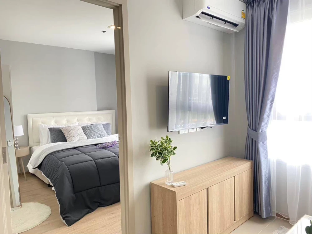 For rent/sale, condo, Rich Park @ Chao Phraya project, beautiful room, ready to move in, complete electrical appliances, complete furniture, book now,