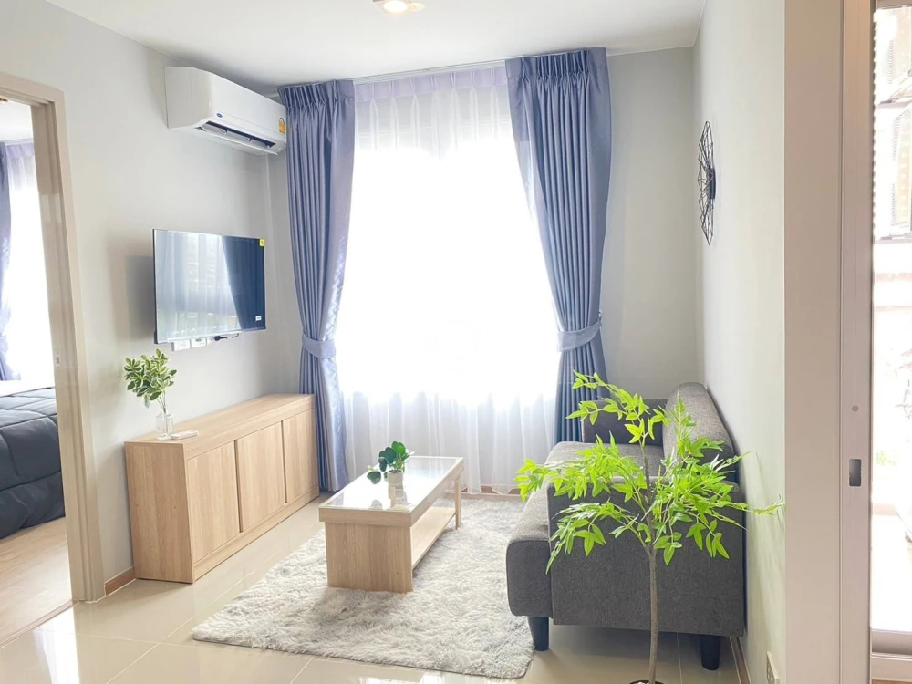 For rent/sale, condo, Rich Park @ Chao Phraya project, beautiful room, ready to move in, complete electrical appliances, complete furniture, book now,