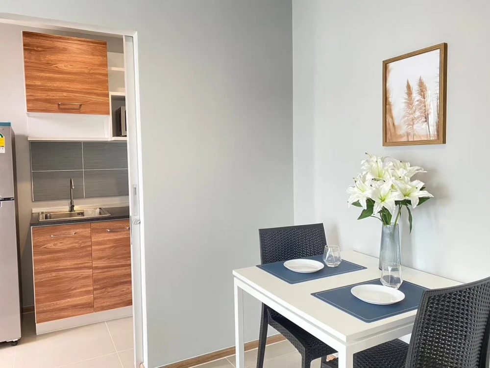For rent/sale, condo, Rich Park @ Chao Phraya project, beautiful room, ready to move in, complete electrical appliances, complete furniture, book now,