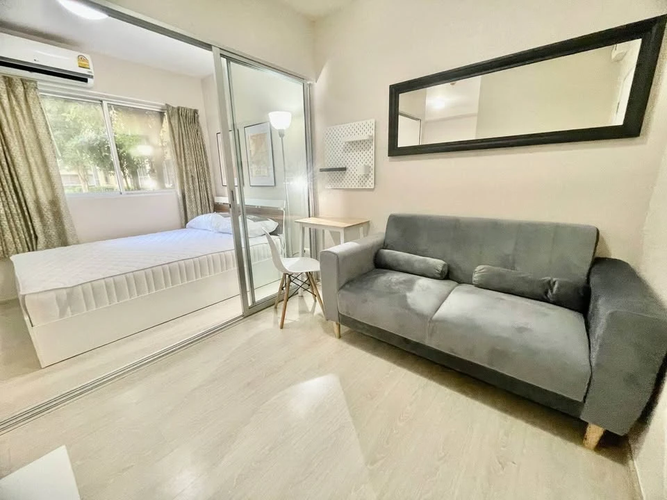For rent/sale Plum Condo Park Rangsit, nice room, fully furnished, just bring your bag, hurry and book before you miss out!!