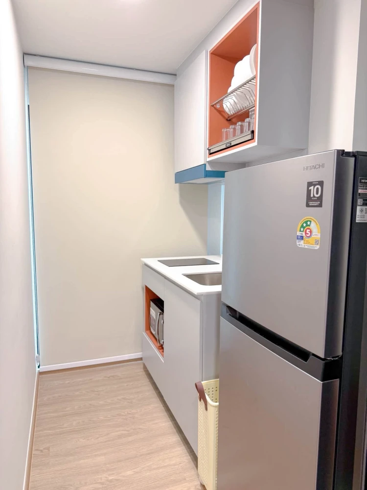 Condo for rent at Kave Luminous Bangmod. Fully furnished, bright color scheme, and complete amenities. Book now!