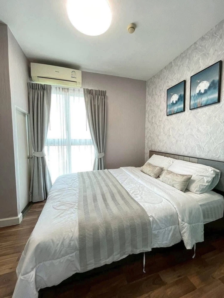 Condo for rent, A Space Me Bangna, room ready to move in. separated into proportions Clearly divided into zones, great price, let me tell you, don't m