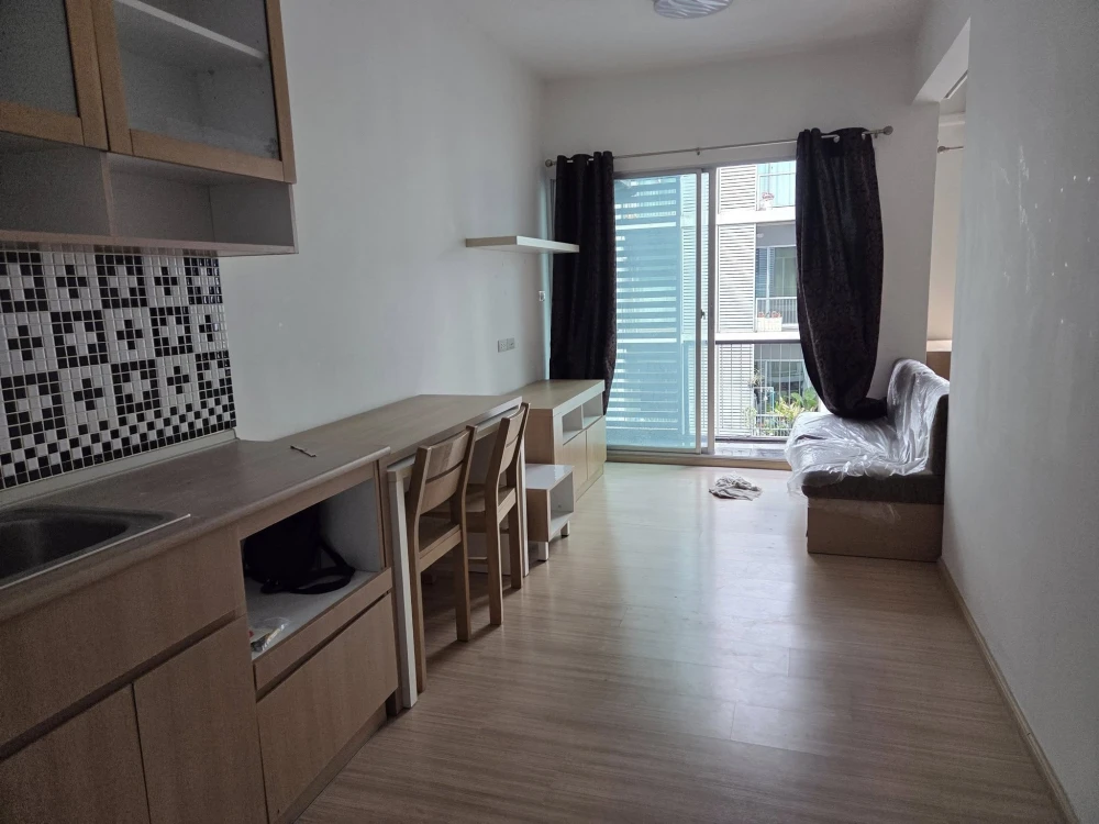 Condo for rent, Aspace Play Ratchada-Sutthisan, 1 bedroom, 1 bathroom, 4th floor, not high, good price, move in quickly.