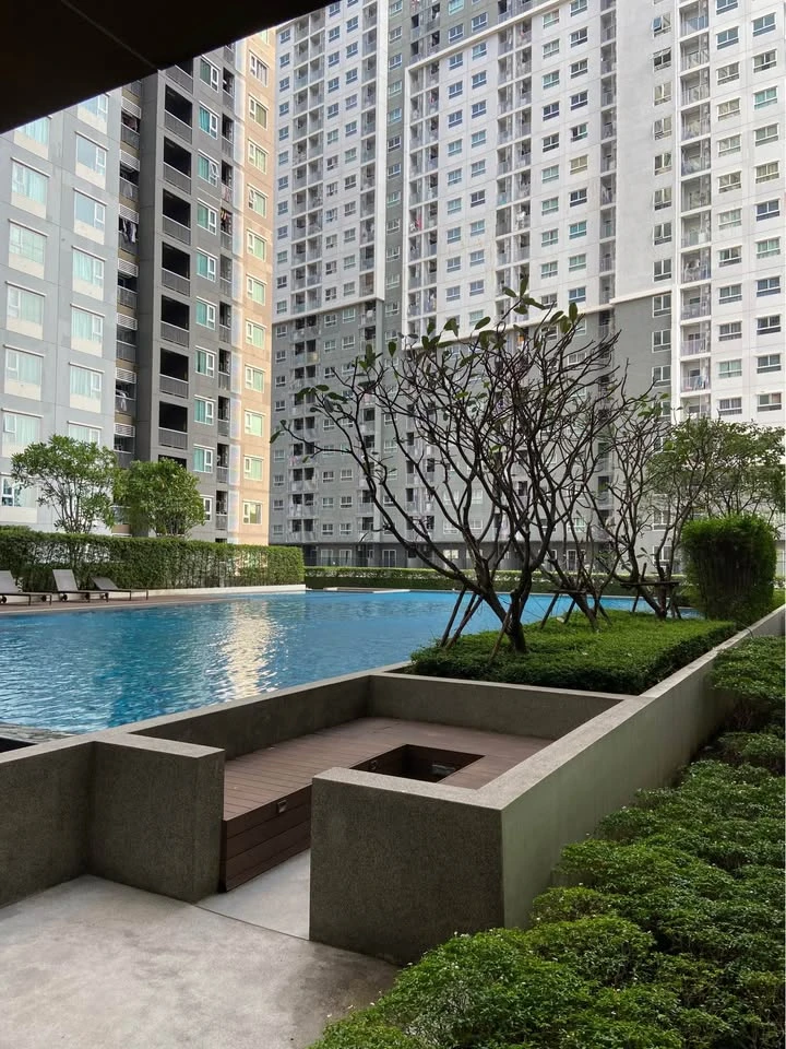 For rent!! Condo Aspire Erawan, 28th floor, Building B, fully furnished, good price, just bring your bags and move in!!