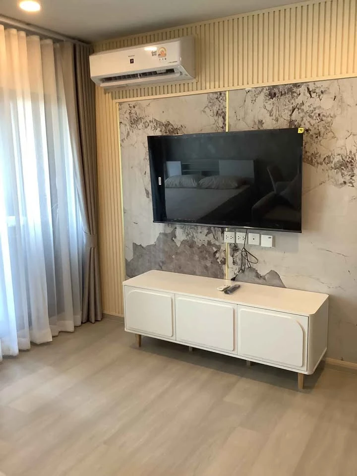 ให้เช่าคอนโด Aspire Onnut Station ห้องน่าอยู่ ติดวอลเปเปอร์อย่างดี ราคาอย่างโดน คุณต้องไม่พลาด