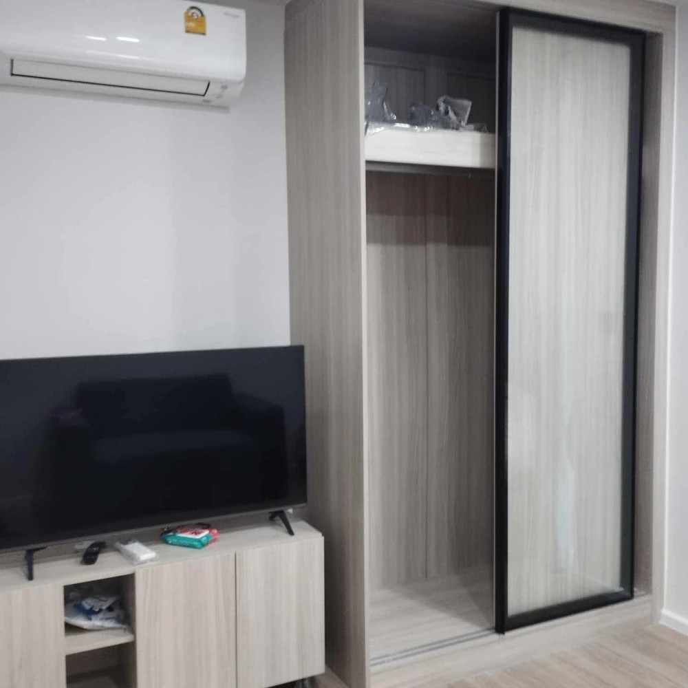 Condo for rent Atmoz flow minburi, nice room, furniture, built-in wardrobe, sliding door, hurry and reserve before you miss out.