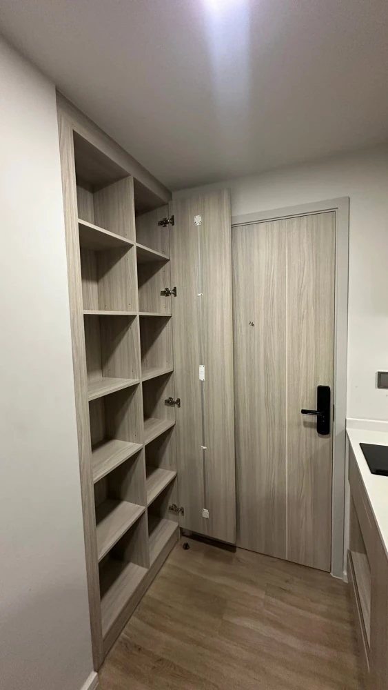 Condo for rent at Atmoz Flow Minburi. Ready to move in, fully furnished with appliances. Convenient and complete. Book now!
