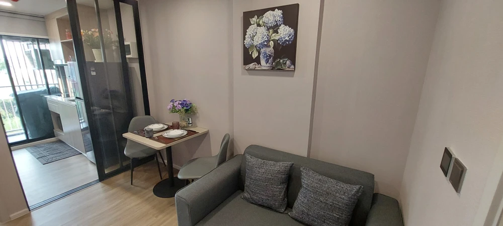 Condo for rent Atmoz Flow Minburi, ready to move in, complete facilities, hurry and book now, don't miss out.