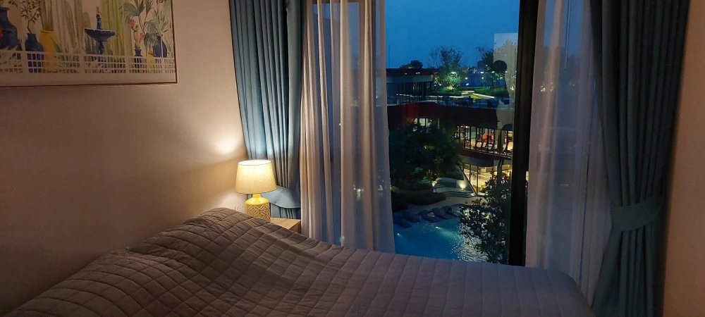 Condo for rent Atmoz Flow Minburi, ready to move in, complete facilities, hurry and book now, don't miss out.