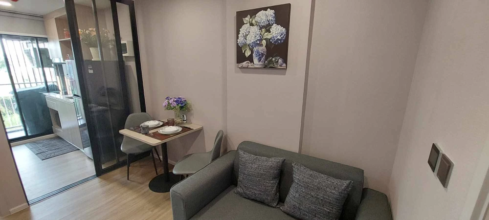 Condo for rent Atmoz Flow Minburi, ready to move in, complete facilities, hurry and book now, don't miss out.