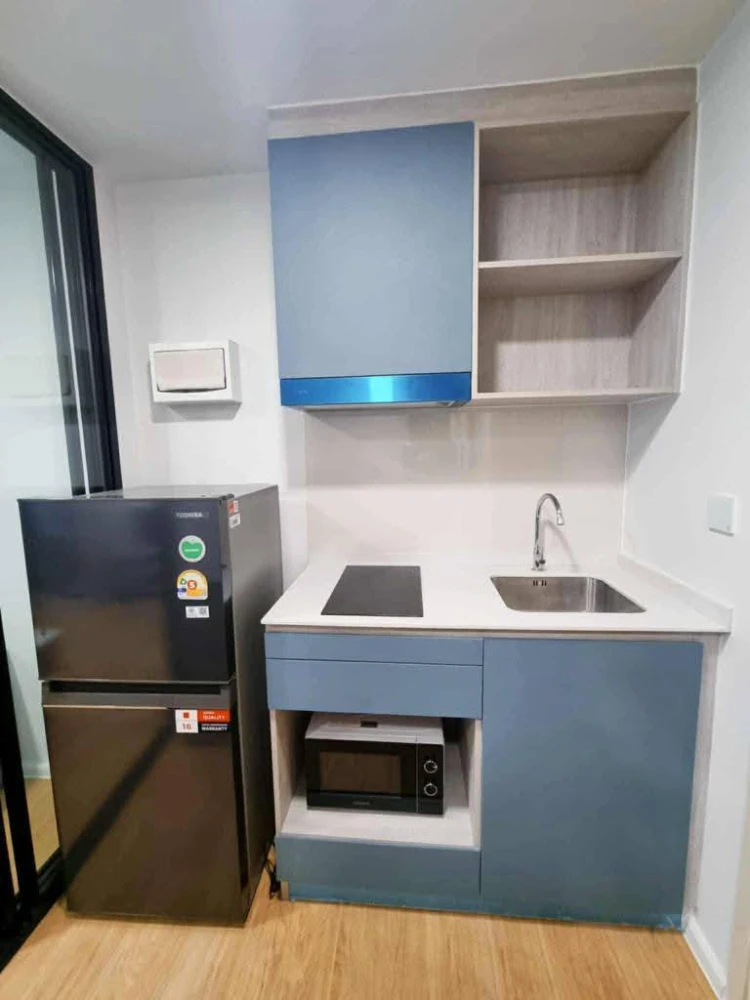 Condo for rent, Atmoz Kanaal Rangsit, a nice room with full facilities, good price, come and reserve now, don't miss out!