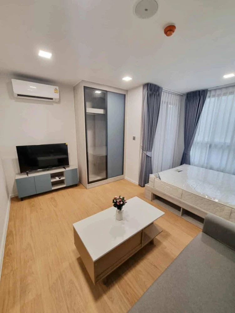 Condo for rent, Atmoz Kanaal Rangsit, a nice room with full facilities, good price, come and reserve now, don't miss out!