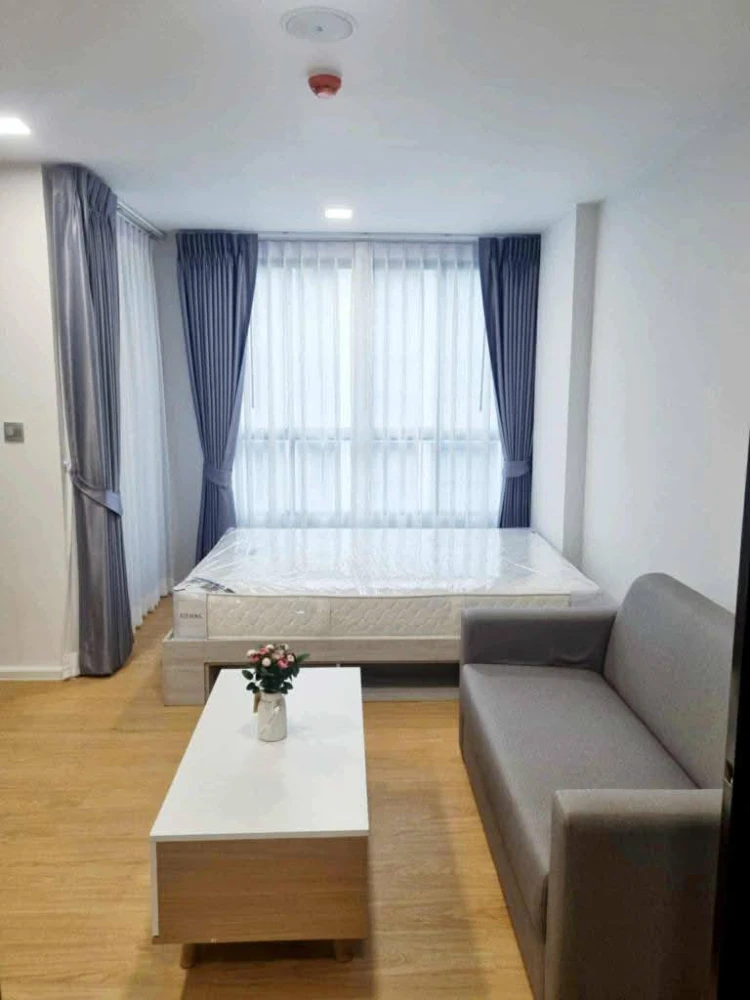 Condo for rent, Atmoz Kanaal Rangsit, a nice room with full facilities, good price, come and reserve now, don't miss out!