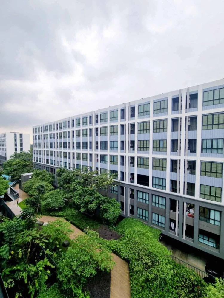 Condo for rent, Atmoz Kanaal Rangsit, a nice room with full facilities, good price, come and reserve now, don't miss out!