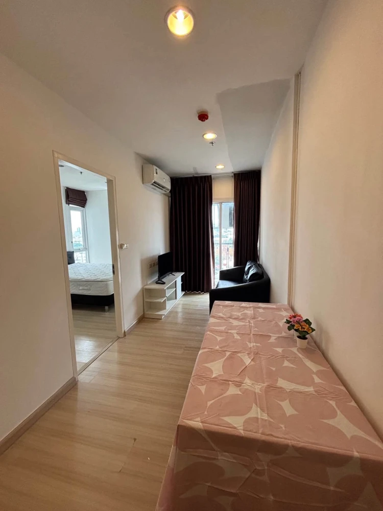 Condo for rent at Bangkok Horizon Ratchada-Tha Phra. Ready to move in, 14th floor with high floor view. Fully furnished. Book now!