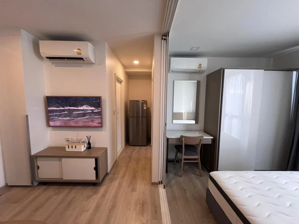 Condo for rent Chambers Onnut Station, a nice room, complete with furniture and electrical appliances. Hurry and reserve now, don't wait.