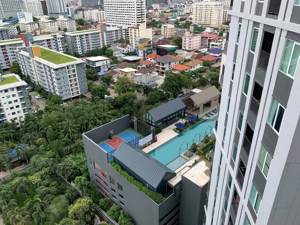 Condo for rent: Chapter One Eco Ratchada-Huai Khwang, nice room, full facilities, hurry and reserve now.