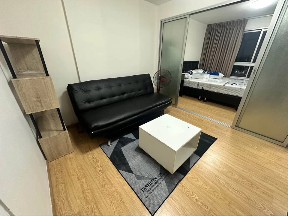 Condo for rent at Dcondo Rattanathibet. Ready to move in, fully furnished with appliances. Affordable price. Book today! Don't wait!