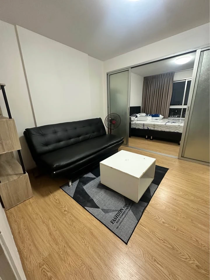 Condo for rent at Dcondo Rattanathibet. Ready to move in, fully furnished with appliances. Affordable price. Book today! Don't wait!