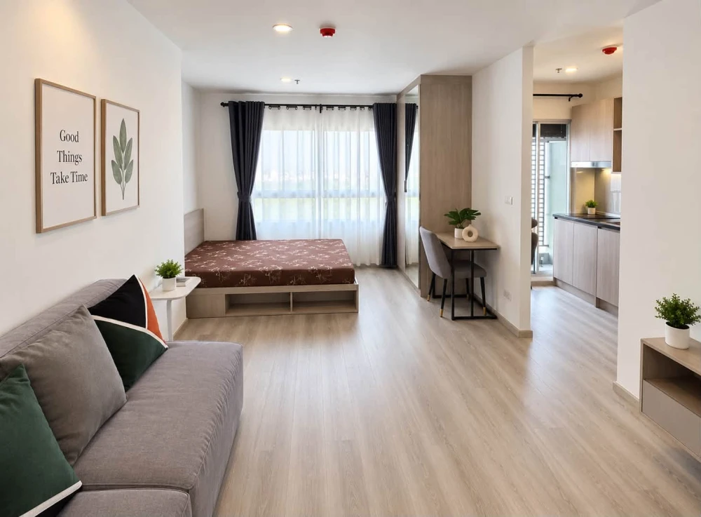 Elio Sathorn-Wutthakat condo for rent—move-in ready and fully equipped with amenities. Book yours today—don't miss out!
