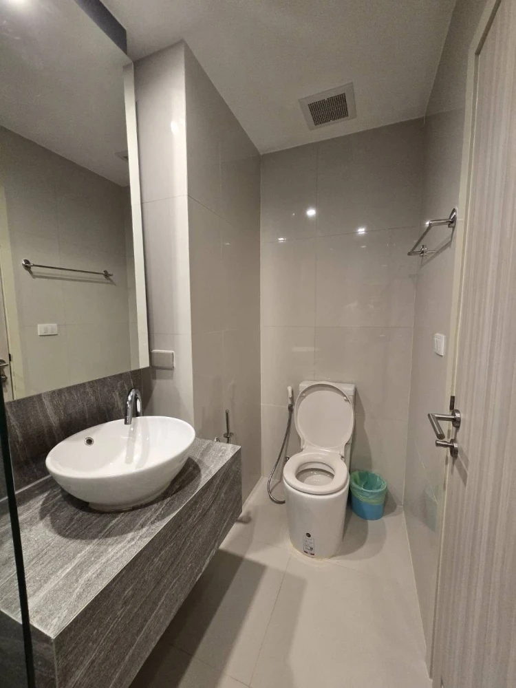 Condo for rent: Grow Rattanathibet, 24th floor, Chao Phraya River view, quiet atmosphere, hurry and reserve now, don't delay.