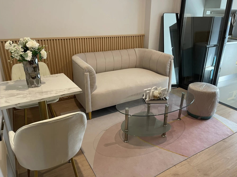 Condo for rent, ideo asoke rama9, nice room with complete facilities. You can only come in.