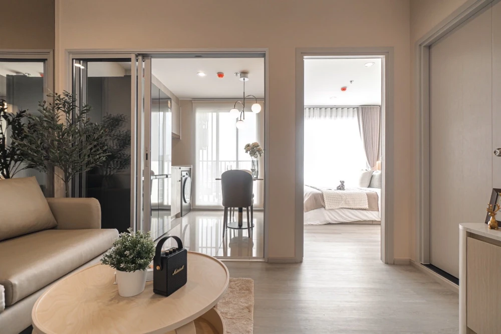 ให้เช่าคอนโด Ideo Charan 70 - Riverview ห้องแต่งน่าอยู่ เฟอร์ เครื่องใช้ไฟฟ้าครบ มาแต่ตัวเข้าอยู่ได้เลย