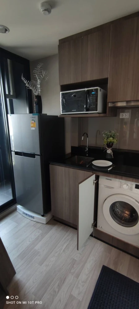 Condo for rent at Ideo Mobi Sukhumvit East Point, a nice room, fully furnished, ready to move in.