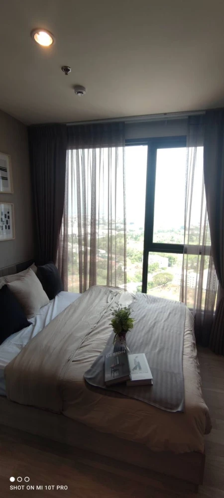 Condo for rent at Ideo Mobi Sukhumvit East Point, a nice room, fully furnished, ready to move in.