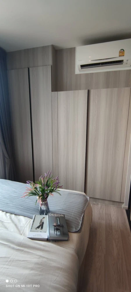 Condo for rent at Ideo Mobi Sukhumvit East Point, a nice room, fully furnished, ready to move in.