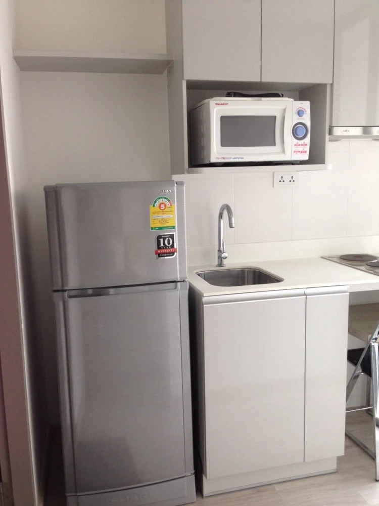 Condo for rent, Ideo Mobi Sukhumvit, studio room, 12th floor, pool view, fully furnished, electrical appliances, book now!