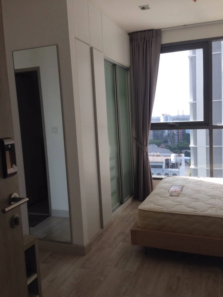 Condo for rent, Ideo Mobi Sukhumvit, studio room, 12th floor, pool view, fully furnished, electrical appliances, book now!