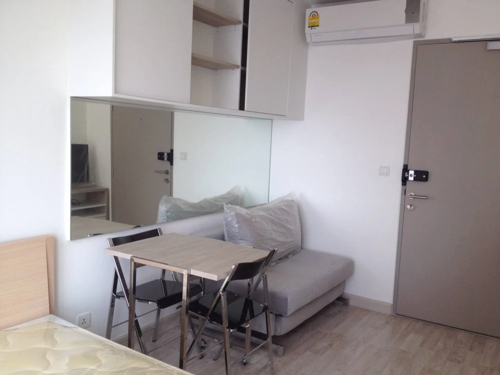 Condo for rent, Ideo Mobi Sukhumvit, studio room, 12th floor, pool view, fully furnished, electrical appliances, book now!