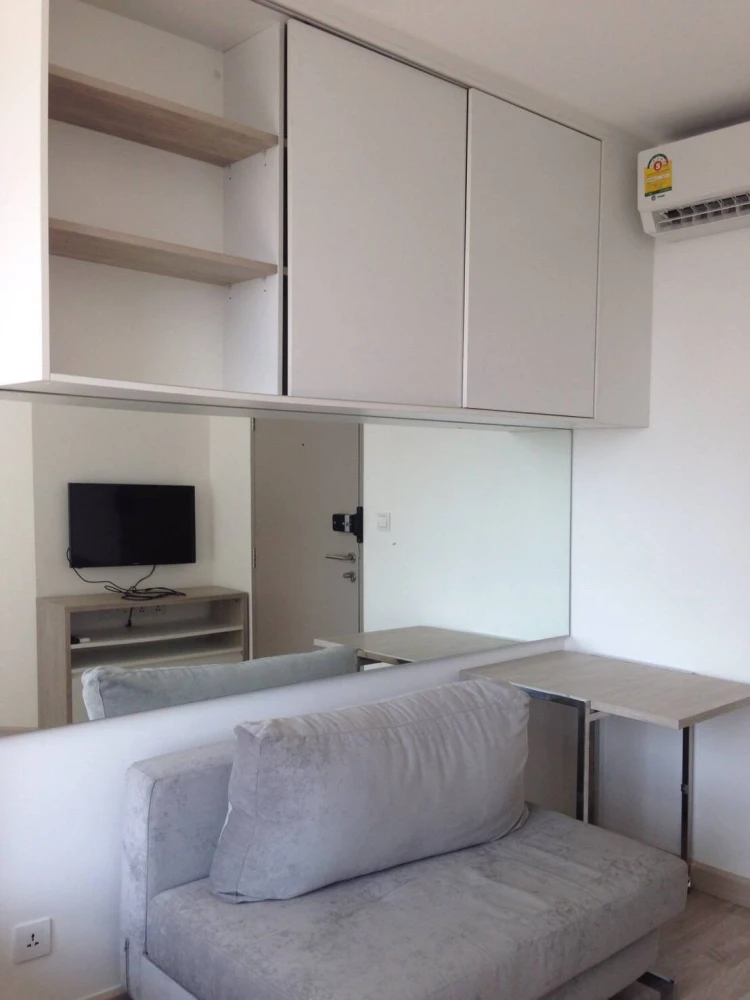 Condo for rent, Ideo Mobi Sukhumvit, studio room, 12th floor, pool view, fully furnished, electrical appliances, book now!
