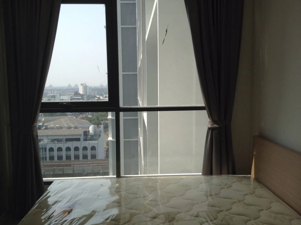 Condo for rent, Ideo Mobi Sukhumvit, studio room, 12th floor, pool view, fully furnished, electrical appliances, book now!