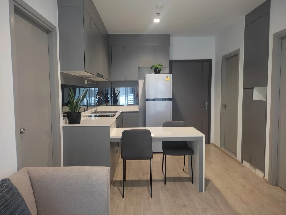 Spacious condo for rent at Ideo New Rama 9, offering ample living space and full facilities. Ready for immediate booking!