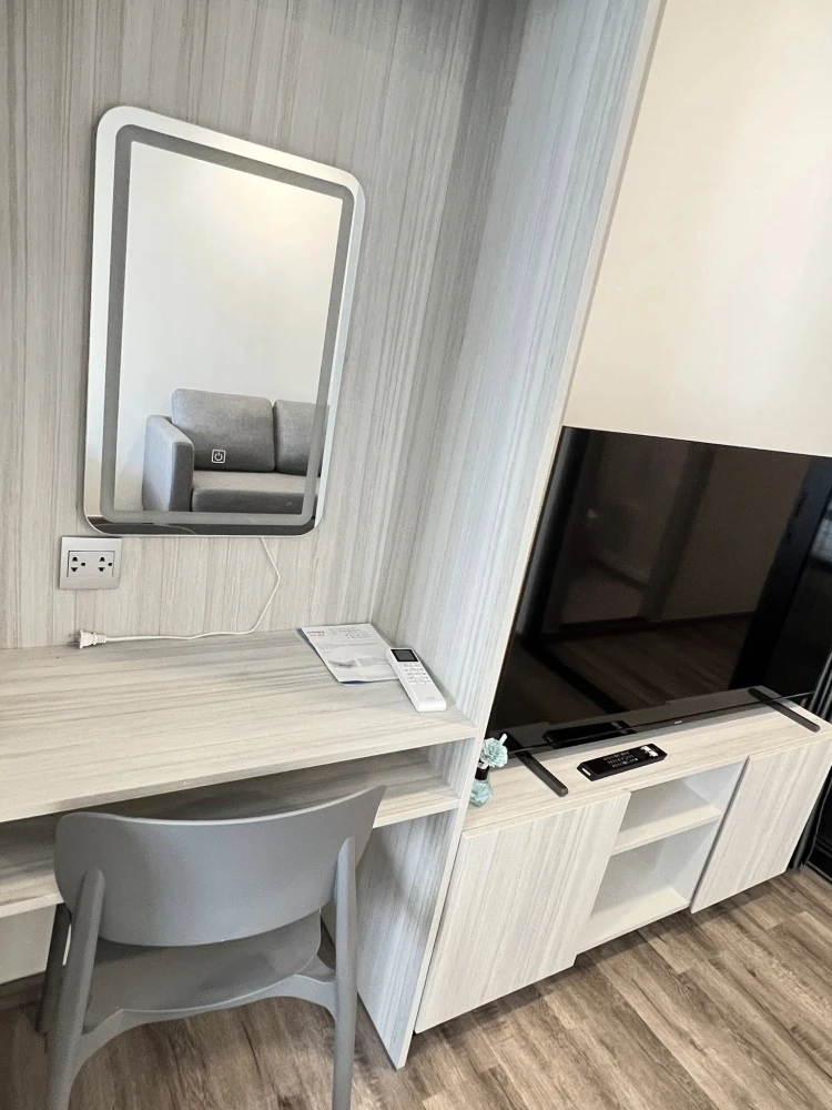 Condo for rent at Kave Embryo Rangsit, studio room, 2nd floor, fully furnished with appliances. Great price! Don't miss out!