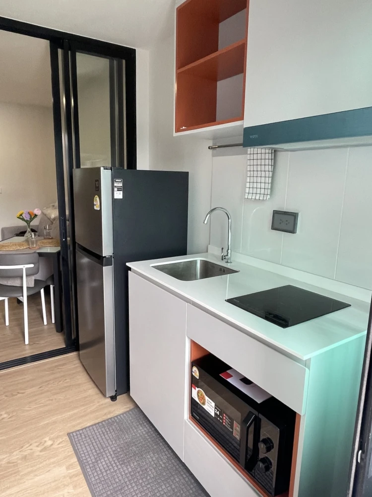 Condo for rent, Kave Luminous Bangmod, nice decorated room, furnished, complete with electrical appliances, great price, come and reserve now, don't m