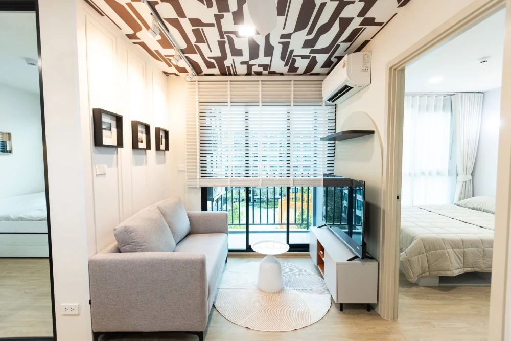 Condo for rent at Kave Luminous Bangmod. Large unit with pool view, fully furnished, and spacious layout. Book now!