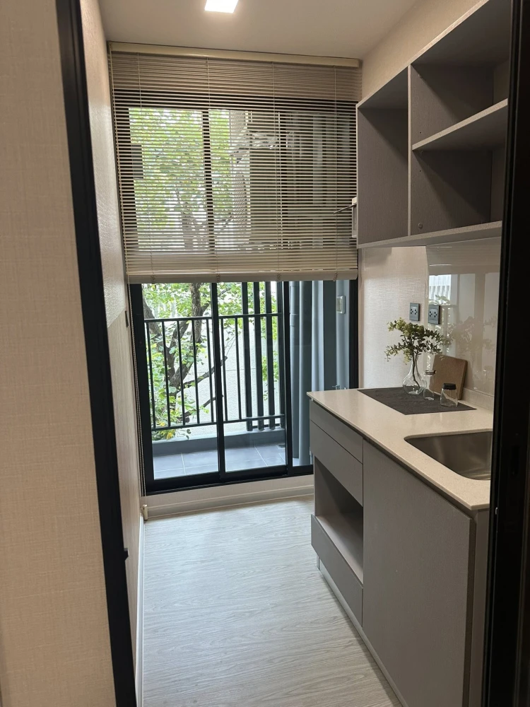 Condo for rent Kave pop salaya, beautifully decorated room, complete with furniture and electrical appliances. Come and reserve before you miss the op