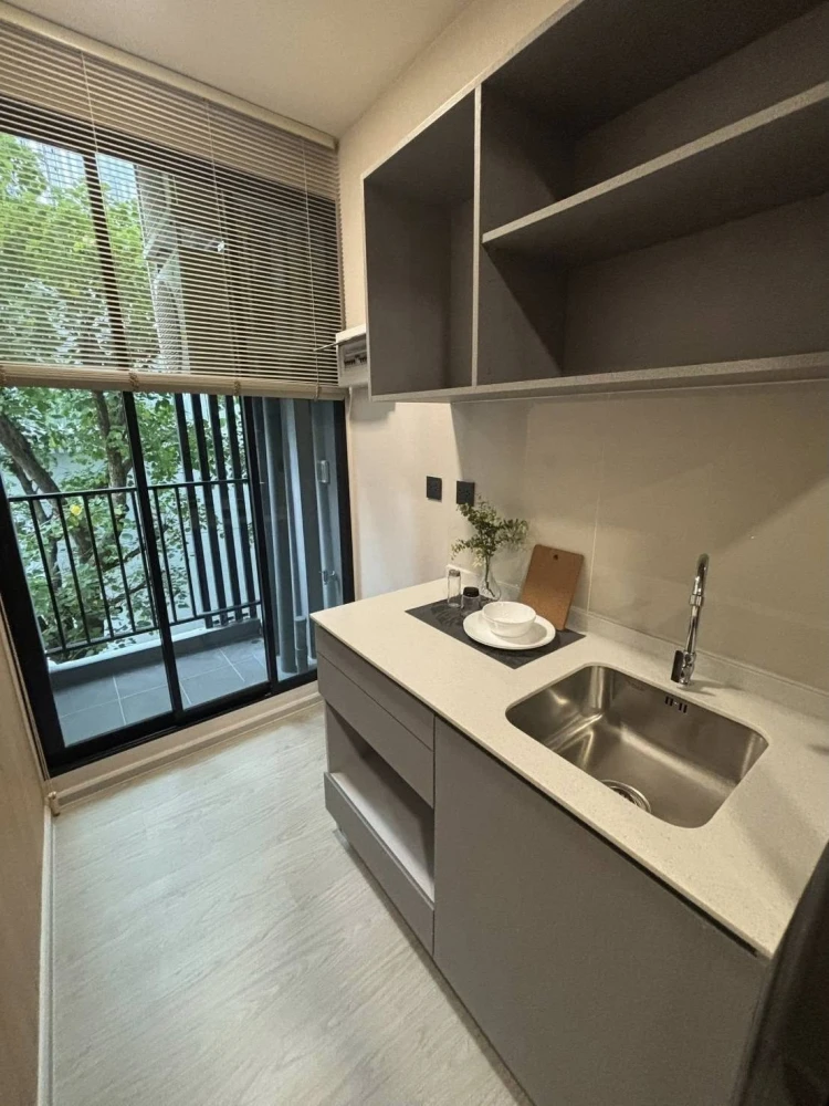 Condo for rent Kave pop salaya, beautifully decorated room, complete with furniture and electrical appliances. Come and reserve before you miss the op