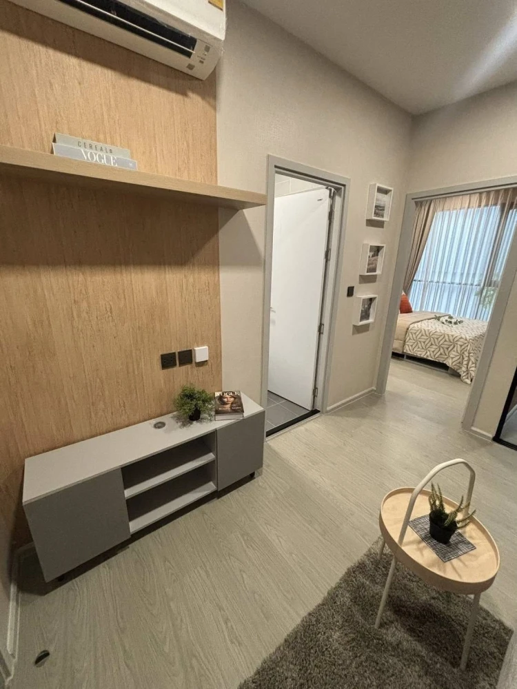 Condo for rent Kave pop salaya, beautifully decorated room, complete with furniture and electrical appliances. Come and reserve before you miss the op