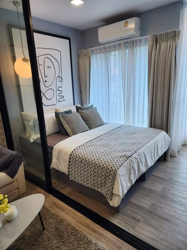 Condo for rent at Kave Salaya. Nicely decorated unit with high-quality built-in furniture. Convenient and fully equipped. Book now before you miss thi
