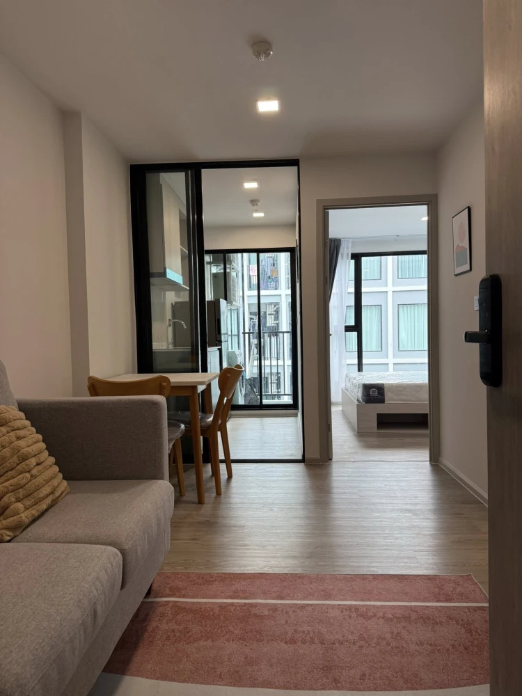 Condo for rent KAVE SEED Kaset 1 Bedroom Extra, 7th floor, garden view, emphasizing tranquility. You definitely shouldn't miss it.
