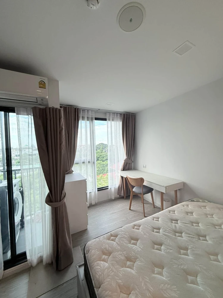 Condo for rent at Kave Seed Kaset. Ready to move in, fully furnished, great price. Book now, don't miss out!