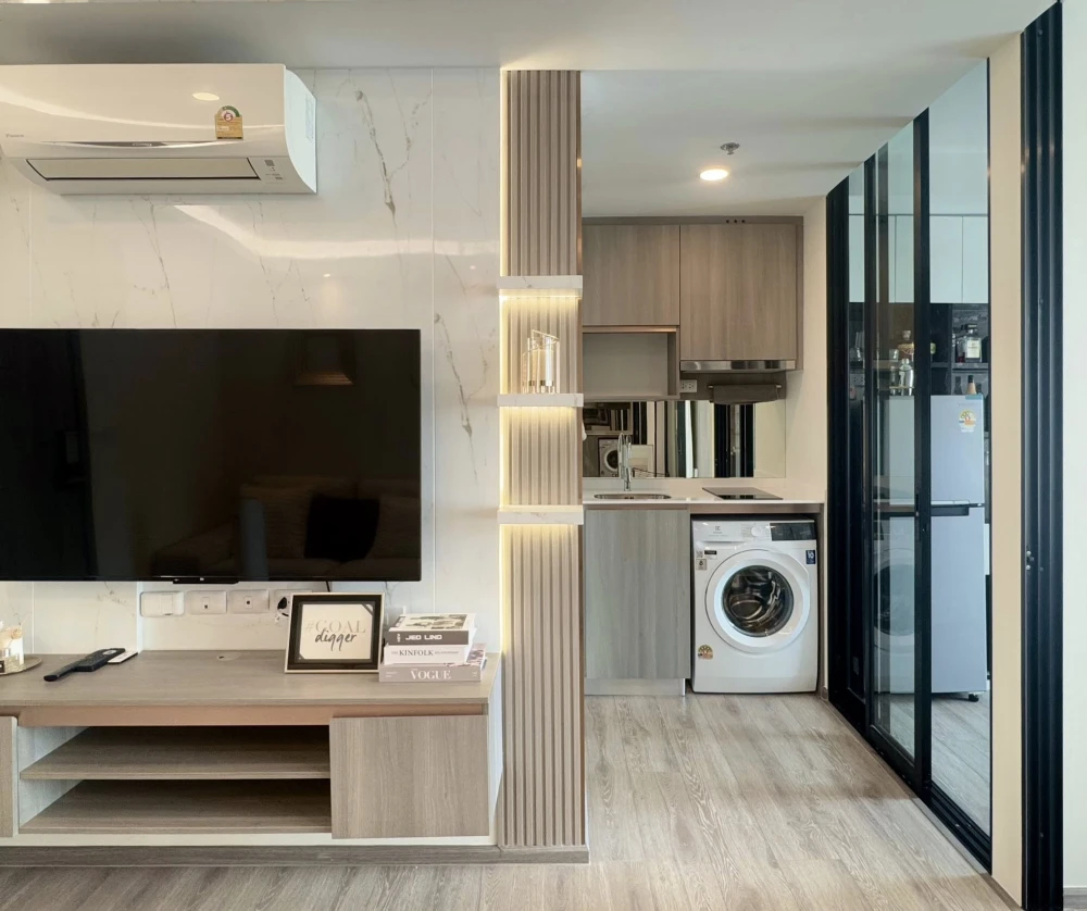 Condo for rent, Knightsbridge Bearing Sukhumvit 107, fully furnished and ready to move in. Complete amenities. Book now, don't miss out!